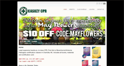 Desktop Screenshot of caskeycpr.com